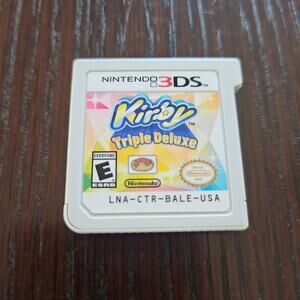 Kirby Triple Deluxe Nintendo 3DS CARTRIDGE ONLY Tested